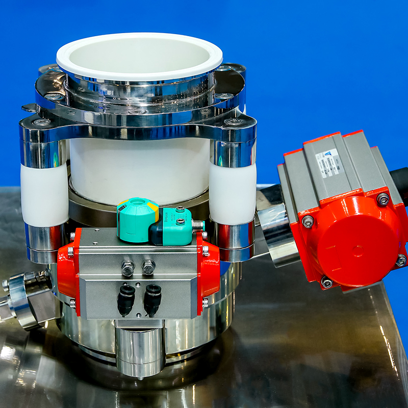 Supapă fluture split aseptică