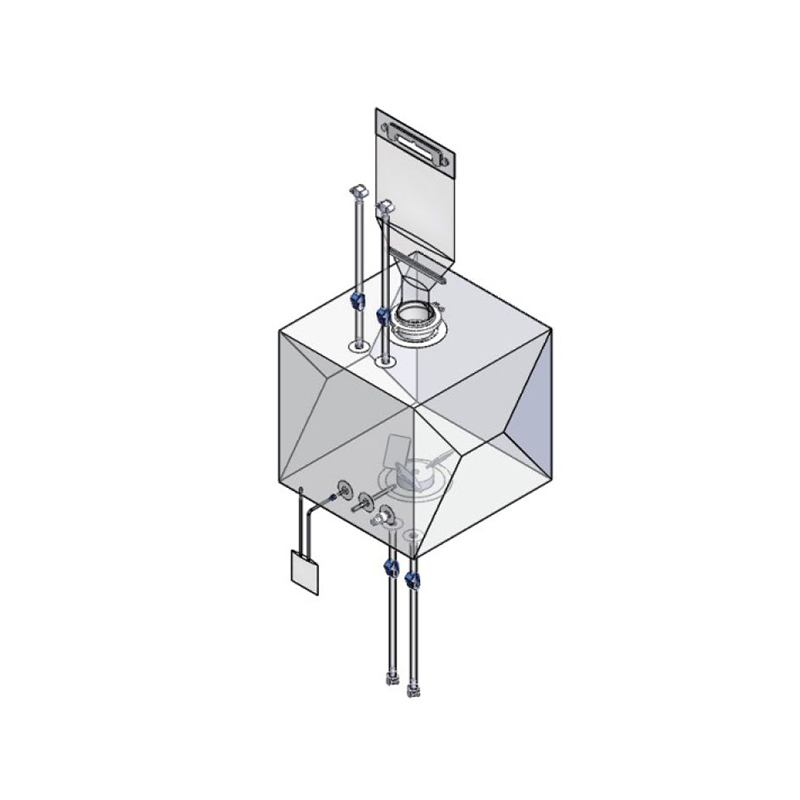 Pungă de transport/depozitare/hrănire pentru pulbere sterilă de unică folosință